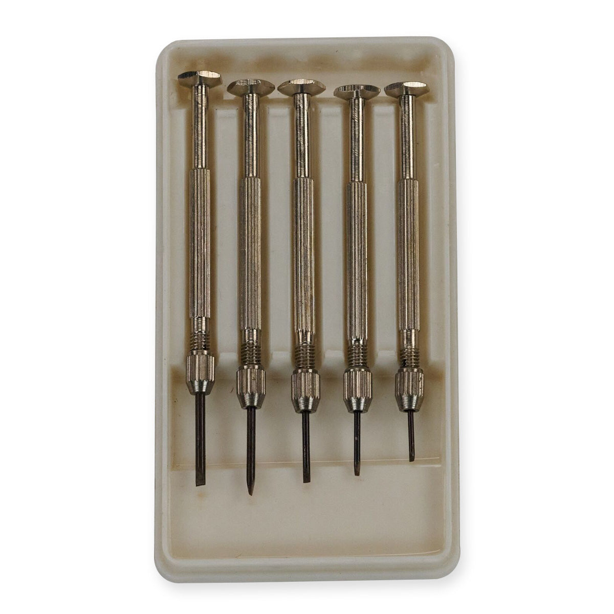 BUDGET Watchmakers Watch Screwdrivers Set 5 Repair Watches Tools Small Value New